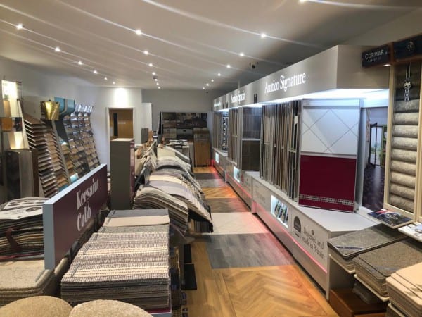 Kent Flooring showroom